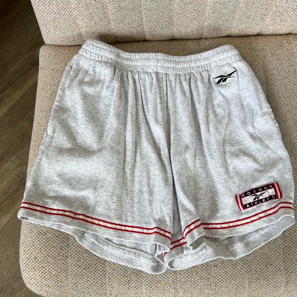 Vintage Reebok Athletic Shorts with Elastic Waistband